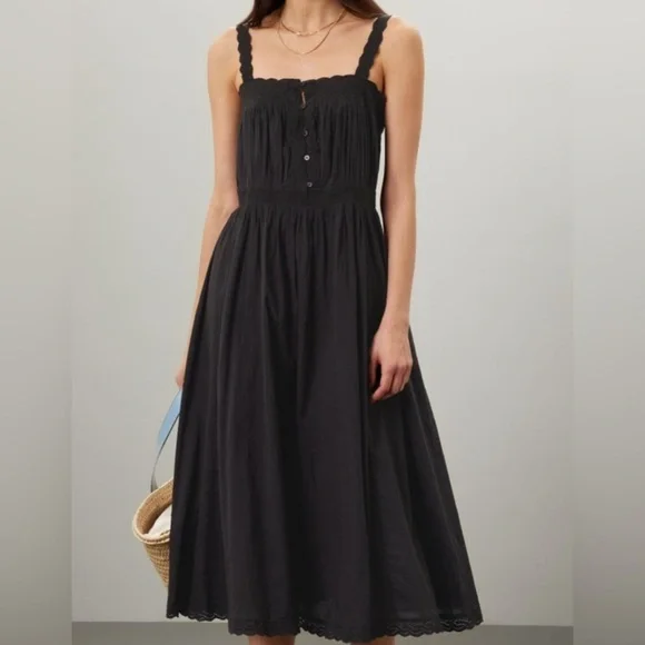 formal gown a line dress for women Nox Anabel -H1682 Embroidered Sheer Long A-Line Dress main image 0